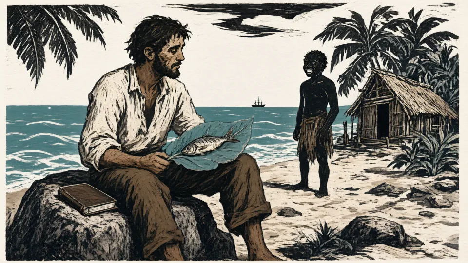 Illustration for chapter 5: Дом на берегу