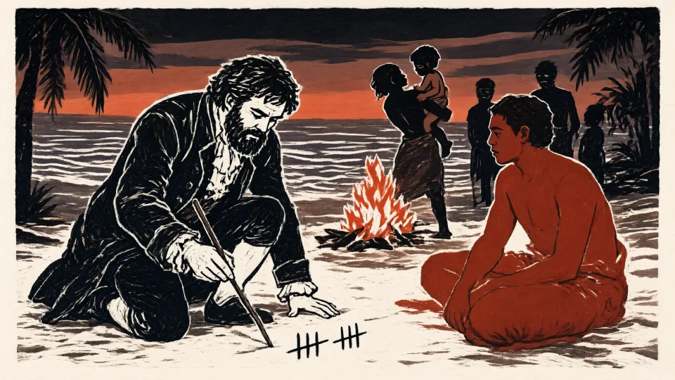 Illustration for chapter 9: Николай считает людей