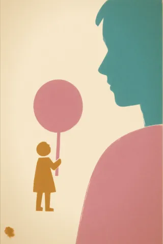 Cover illustration for “The Cap in Her Pocket”