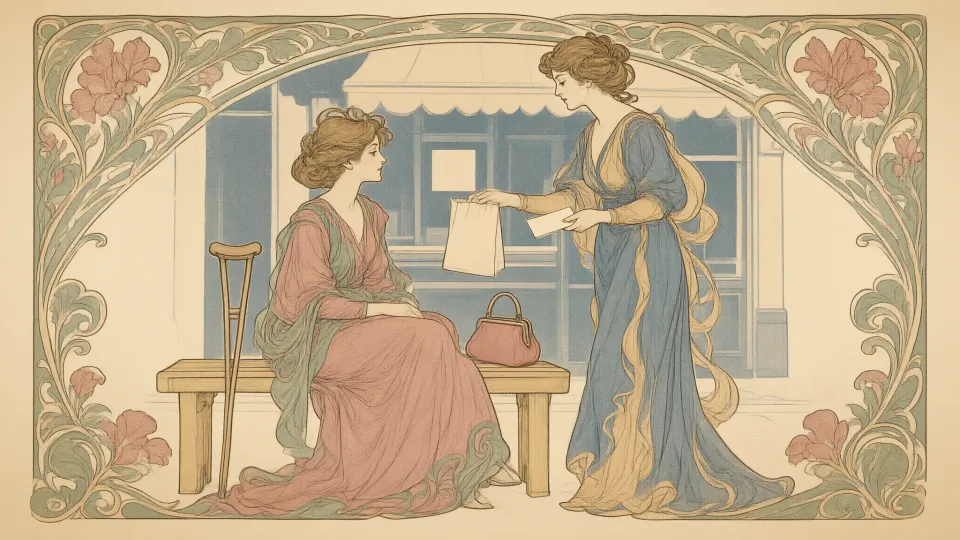 Illustration for chapter 2: The Receipt