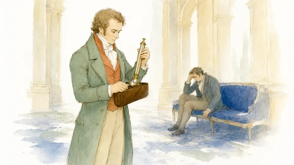 Illustration for chapter 1: Die Bedingung des Ministers
